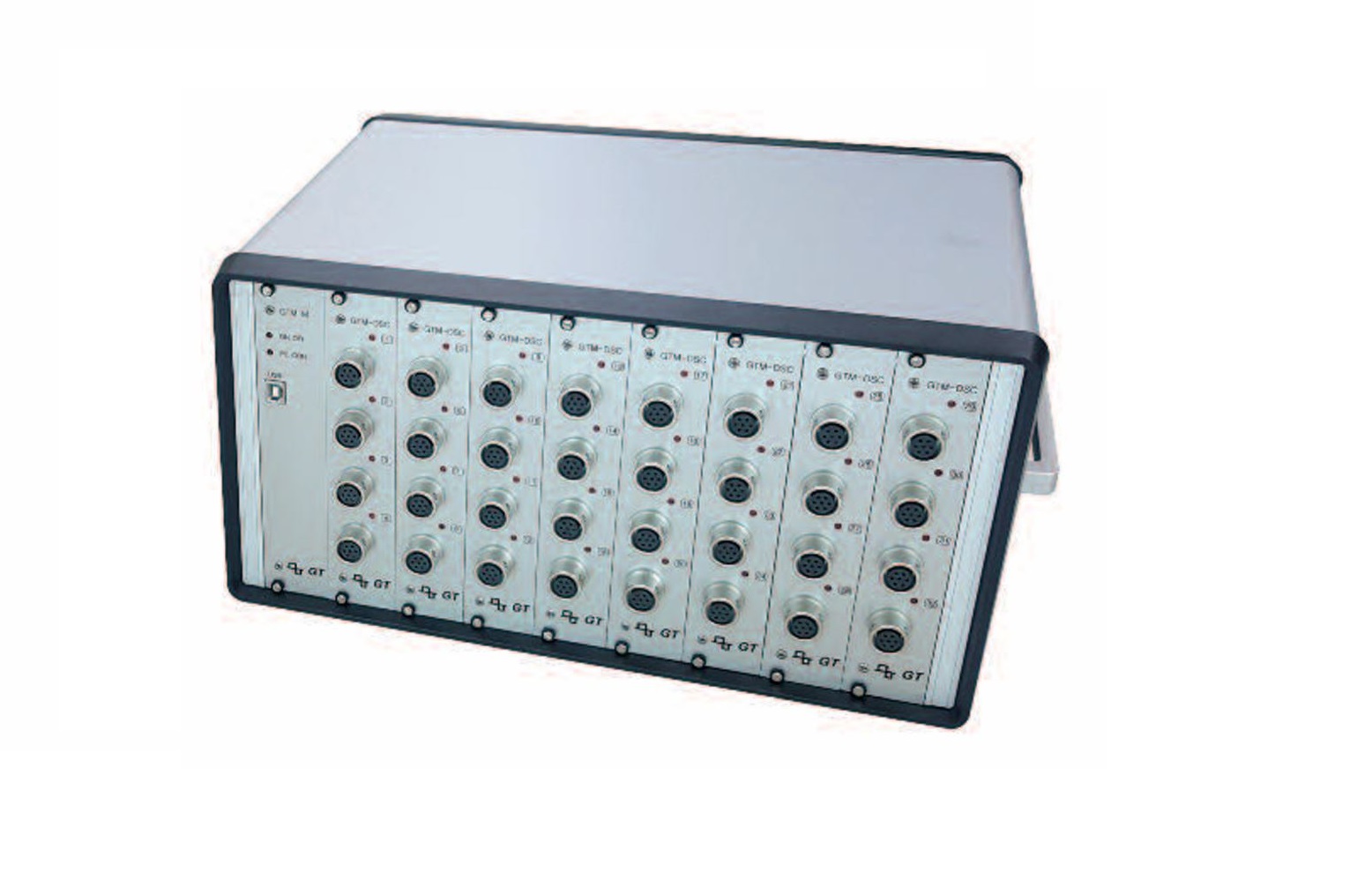 <h2>GTDL-360</h2>
<p>High-density multi-channel static and dynamic data logger for large-scale structural, strain, and sensor measurement applications.</p>
<h3>Highlights</h3>
<ul>
<li> High-density configuration with 4, 8, 12, 16, 20, 24, 28, or 32 channels</li>
<li>Direct support for 1-gage, 2-gage, and 4-gage bridge sensors</li>
<li>Multi-sensor compatibility including strain, voltage, potentiometer, and temperature</li>
<li>Integrated USB interface for seamless PC communication</li>
<li>Dynamic measurement capabilities up to 1,000 Hz</li>
</ul>
<h3>Tech Specs</h3>
<ul>
<li><strong>Number of Channel:</strong> 4, 8, 12, 16, 20, 24, 28, 32 channel</li>
<li><strong>Measure Hz:</strong> 1,000 Hz</li>
<li><strong>Connector for sensor:</strong> 5p Screw connector or TAJIMI</li>
<li><strong>Input Sensor - Strain Gages:</strong> 1Gage &amp; 2Gage: 120 &Omega;, 350 &Omega;</li>
<li><strong>Input Sensor - Bridge Sensors:</strong> 4 Gage Bridge Sensor: 0.5 mV/V ~ 100 mV/V</li>
<li><strong>Input Sensor - Temperature:</strong> Pt100 temperature sensor, thermocouple temperature sensor J, K, T, E, R, S</li>
<li><strong>Input Sensor - Voltage &amp; Misc:</strong> Voltage: 10V, Potentiometer Sensor</li>
<li><strong>Strain Input Range:</strong> 10,000, 100,000, 1,000,000 X 10-6 strain</li>
<li><strong>Low Pass Filter:</strong> 10 Hz, 100 Hz, 1 KHz, Pass Program Selectable</li>
<li><strong>Interface:</strong> USB</li>
<li><strong>Program:</strong> Multiscan S/W &amp; Multiload S/W</li>
<li><strong>Demension:</strong> 360(W)*190(H)*270(D)mm</li>
<li><strong>Power:</strong> AC 220 V, 50~60 Hz</li>
</ul>