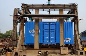 ISO Container Testing Rig for sizes upto 40'ft and High  Cube 9'6
