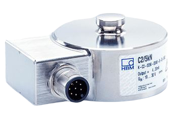 <h2><strong>C2</strong></h2>
<p>Reliable compressive force sensor delivering high accuracy, fast response, robust protection, and flexible integration for industrial measurement applications<strong>.</strong></p>
<h3><strong>Highlights</strong></h3>
<ul>
<li>High accuracy up to 0.1 class for precise compressive force measurement.</li>
<li>Wide capacity range from 0.5 kN to 200 kN.</li>
<li>Robust stainless steel design with IP67 protection and lateral force compensation.</li>
<li>Smart IO-Link version with integrated amplifier and sensor health monitoring.</li>
<li>Fast dynamic response with low deflection and high stiffness.</li>
</ul>
<h3><strong style="text-align: justify; font-size: 1.17em;">Tech Specs</strong></h3>
<ul>
<li>
<p style="text-align: justify;"><strong>Maximum capacity(nominal load)</strong>: 2 kN, 5 kN, 100 kN, 500 N, 20 kN, 10 kN, 50 kN, 200 kN, 1 kN</p>
</li>
<li style="text-align: justify;">
<p><strong>Tensile/compression</strong> :Compression</p>
</li>
<li style="text-align: justify;">
<p><strong>Type/technology</strong>: Strain Gauge</p>
</li>
<li style="text-align: justify;">
<p><strong>Calibration</strong>: Calibrated</p>
</li>
<li style="text-align: justify;">
<p><strong>Output signal</strong>: mV/V (passive strain gauge), Voltage (0&hellip;10V), Current (4-20mA), IO-Link</p>
</li>
<li style="text-align: justify;">
<p><strong>Degree of protection</strong>: IP67</p>
</li>
<li style="text-align: justify;">
<p><strong>Mechanical interfaces</strong>: Spherical load introduction</p>
</li>
<li style="text-align: justify;">
<p><strong>Height (without accessories)</strong>:30mm,60mm,48 mm</p>
</li>
<li>
<p style="text-align: justify;"><strong>Diameter (without cable or plug)</strong>: 50 mm,115 mm,90 mm,55 mm</p>
</li>
</ul>