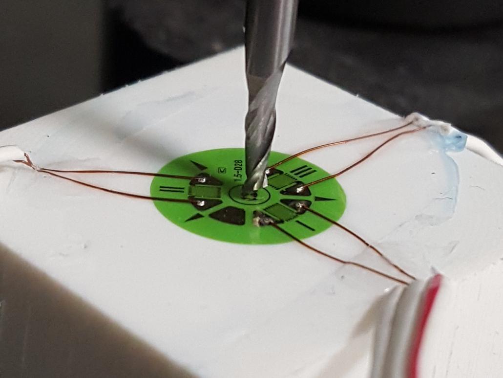 Rosette 3-axis Foil Strain Gauges 